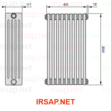 Радиатор IRSAP Tesi 52000/9 T22 CL 01